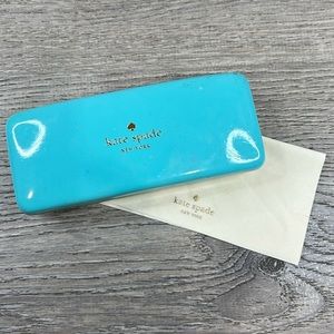 Kate Spade glasses case with Lens wipe